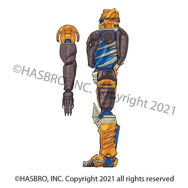 Transformers Kingdom Dinobot Concept Art By Ken Christiansen  (2 of 5)